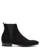 Matchesfashion.com Dolce & Gabbana - Suede Chelsea Boots - Mens - Black
