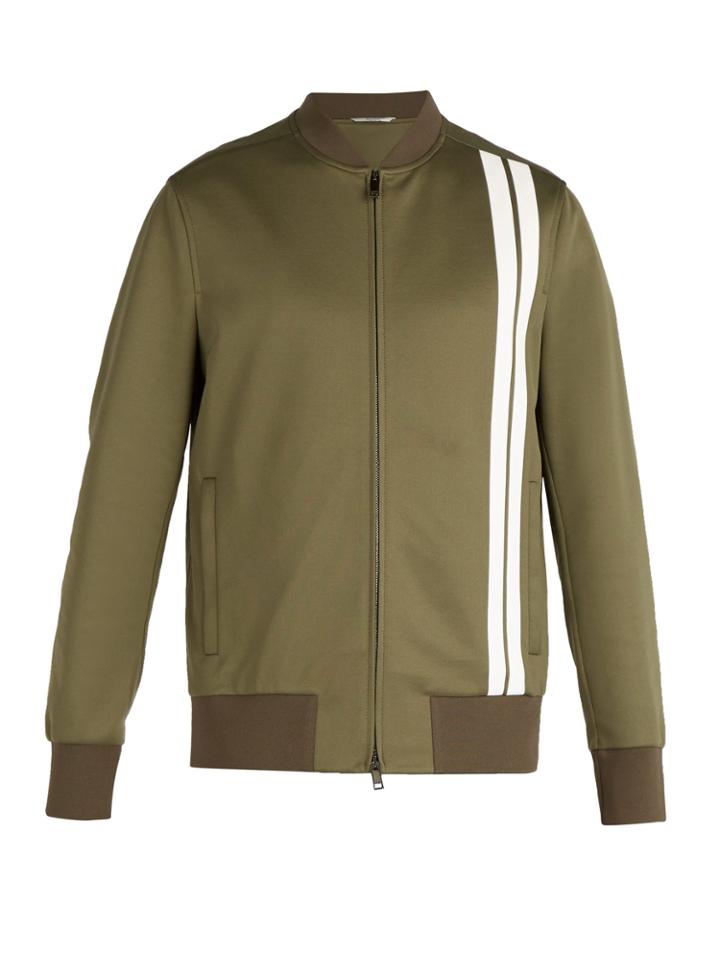 Valentino Double Stripe Jersey Track Top
