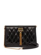 Matchesfashion.com Givenchy - Gem Quilted Leather Bag - Womens - Black