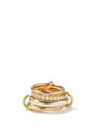 Matchesfashion.com Spinelli Kilcollin - Janssen Diamond, 18kt Gold & Sterling-silver Ring - Womens - Multi