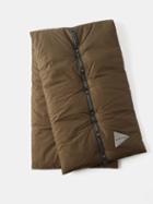 And Wander - Primaloft Padded Ripstop Scarf - Mens - Khaki