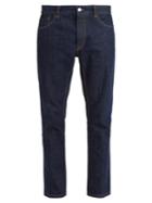 Prada Stitch-detail Straight-leg Cotton Jeans