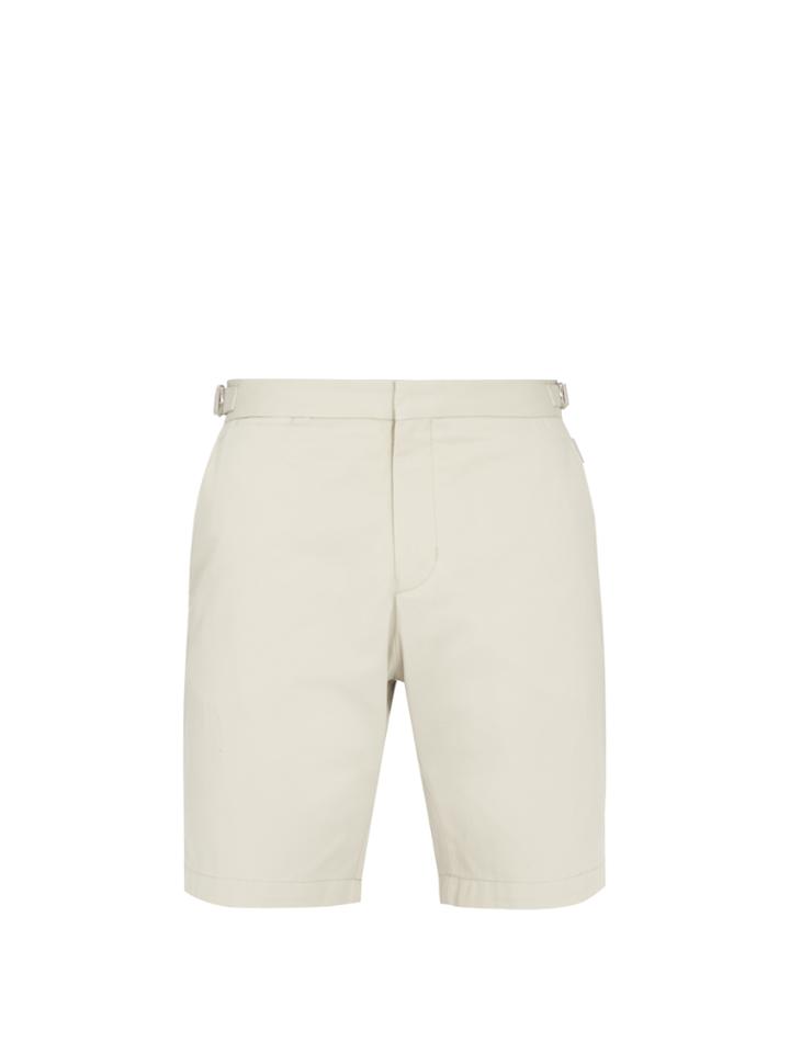 Orlebar Brown Norwich Mid-length Cotton Shorts