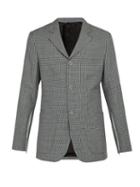 Matchesfashion.com Raf Simons - Zip Cuff Wool Blazer - Mens - Grey