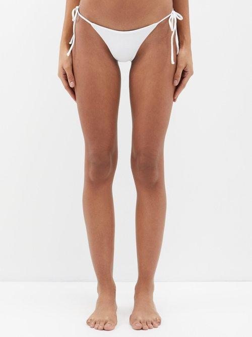 Matteau - The String Recycled-fibre Bikini Briefs - Womens - Chalk
