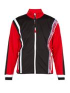 Matchesfashion.com Givenchy - Logo Trimmed Panelled Track Jacket - Mens - Red