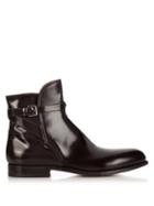 Armando Cabral Polished-leather Ankle Boots