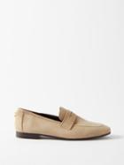 Bougeotte - Flneur Suede Loafers - Womens - Beige
