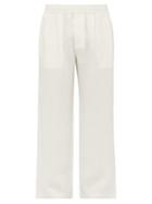 Matchesfashion.com Commas - Relaxed Linen Trousers - Mens - White