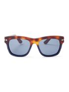 Valentino Tortoiseshell D-frame Sunglasses