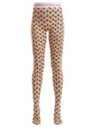 Marine Serre Moon-print High-rise Stretch Leggings