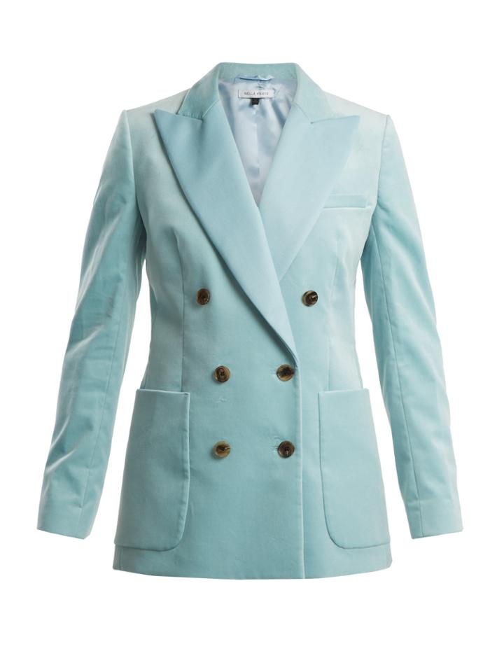 Bella Freud Bianca Wool Double-breasted Jacket