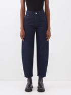 Wandler - Chamomile Barrel-leg Jeans - Womens - Navy
