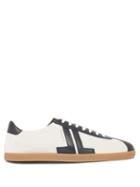 Matchesfashion.com Lanvin - Jl Low Top Suede Trainers - Mens - White Black