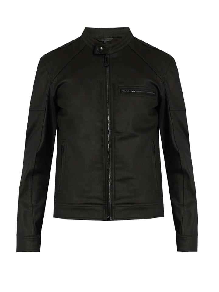 Belstaff Beckford Resin-coated Cotton Moto Jacket