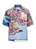 Matchesfashion.com Marni - X Bruno Bozzetto Print Silk Shirt - Mens - Multi