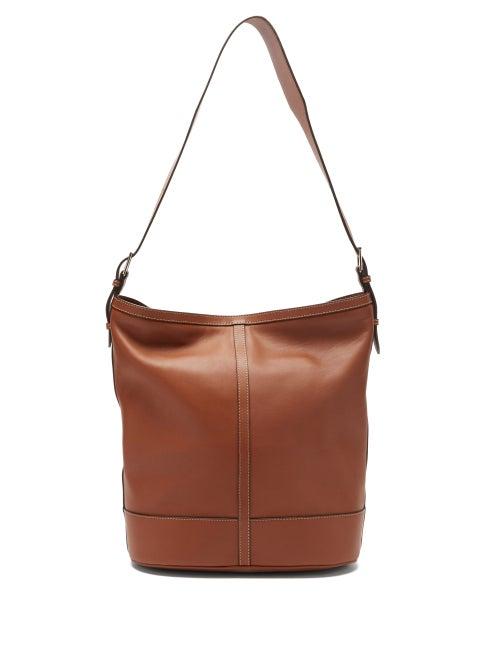 Matchesfashion.com Hunting Season - Hobo Leather Tote Bag - Womens - Tan