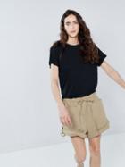 Raey - Patch Pocket Drawstring Cotton-blend Shorts - Womens - Tan