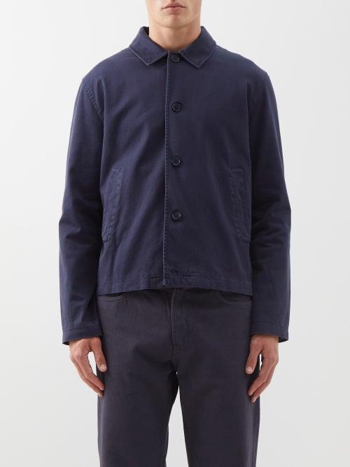 Ymc - Groundhog Cotton-blend Jacket - Mens - Navy
