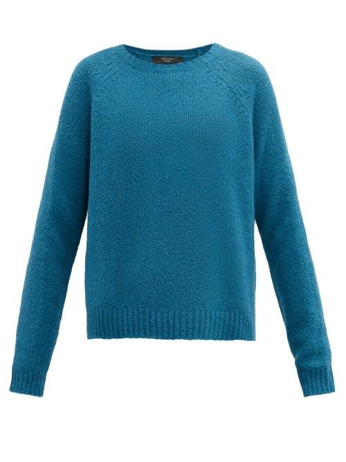 Matchesfashion.com Weekend Max Mara - Calamo Sweater - Womens - Blue