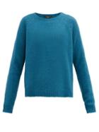 Matchesfashion.com Weekend Max Mara - Calamo Sweater - Womens - Blue