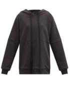 Matchesfashion.com Birkenstock X Toogood - The Forager Cotton-jersey Hooded Sweatshirt - Womens - Black