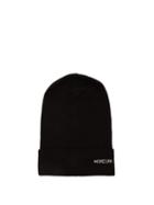 Matchesfashion.com Moncler - Logo Cashmere Beanie Hat - Womens - Black