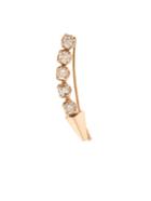 Loren Stewart White-diamond & Rose-gold Earring
