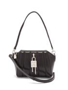Givenchy - Antigona Lock Xs Leather Shoulder Bag - Womens - Black