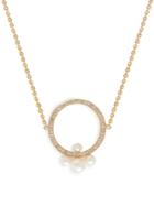 Anissa Kermiche Diamond, Pearl & Yellow-gold Choker