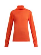 Matchesfashion.com Goat - Garbo Roll Neck Sweater - Womens - Orange