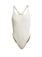 Matchesfashion.com Solid & Striped - X Re/done The Venice Swimsuit - Womens - Ivory