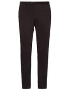 Brioni Montana Slim-leg Cotton-blend Chino Trousers
