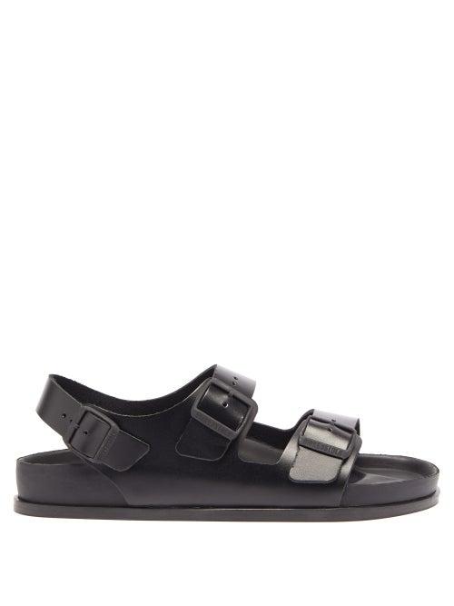 Matchesfashion.com Birkenstock 1774 - Milano Ankle-strap Leather Sandals - Mens - Black