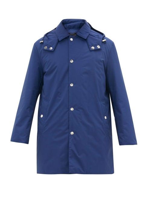 Matchesfashion.com Mackintosh - Dunoon Hooded Waterproof Parka - Mens - Blue