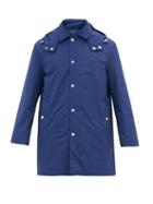 Matchesfashion.com Mackintosh - Dunoon Hooded Waterproof Parka - Mens - Blue