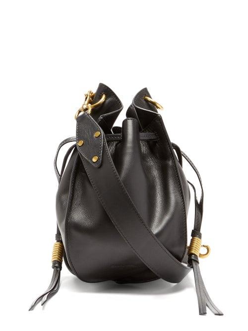 Matchesfashion.com Isabel Marant - Raja Leather Cross-body Bag - Womens - Black