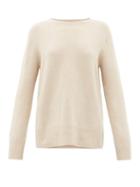 Matchesfashion.com The Row - Sibel Wool-blend Sweater - Womens - Ivory