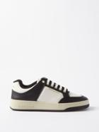 Saint Laurent - Sl/61 Low-top Leather Trainers - Womens - Black White
