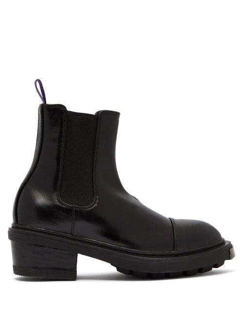Matchesfashion.com Eytys - Nikita Leather Chelsea Boots - Womens - Black
