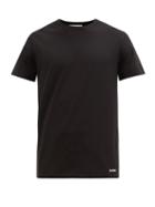 Jil Sander - Logo-print Cotton-jersey T-shirt - Mens - Black