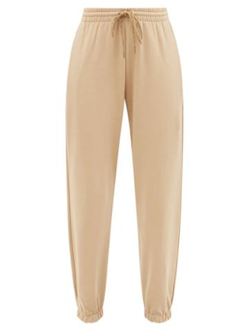 Ladies Activewear Wardrobe. Nyc - Cotton-jersey Track Pants - Womens - Beige