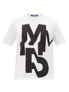 Matchesfashion.com Junya Watanabe - Spin: Adventures In Typography 01 Cotton T-shirt - Mens - White