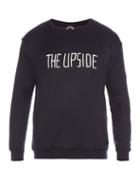 The Upside Flocked-logo Jersey Sweatshirt