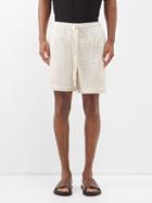 Commas - Macram Cotton-blend Shorts - Mens - Cream