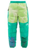 The North Face Xx Kaws - X Kaws Retro 1996 Nuptse Down Trousers - Mens - Green