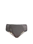 She Made Me Essential High-rise Crochet Bikini Briefs