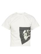 Matchesfashion.com Bianca Saunders - Photographic Print Cotton Blend T Shirt - Mens - Black White