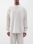 Extreme Cashmere - No.53 Crew Hop Stretch-cashmere Sweater - Mens - White