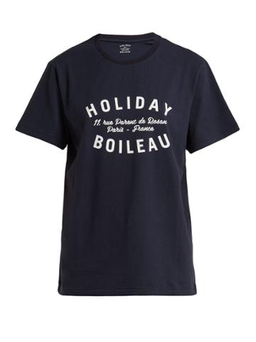 Holiday Printed Cotton T-shirt
